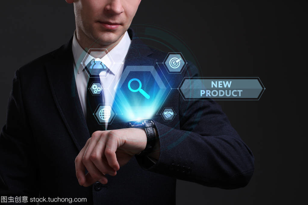 業(yè)務,技術,互聯(lián)網(wǎng)和網(wǎng)絡概念。年輕的生意